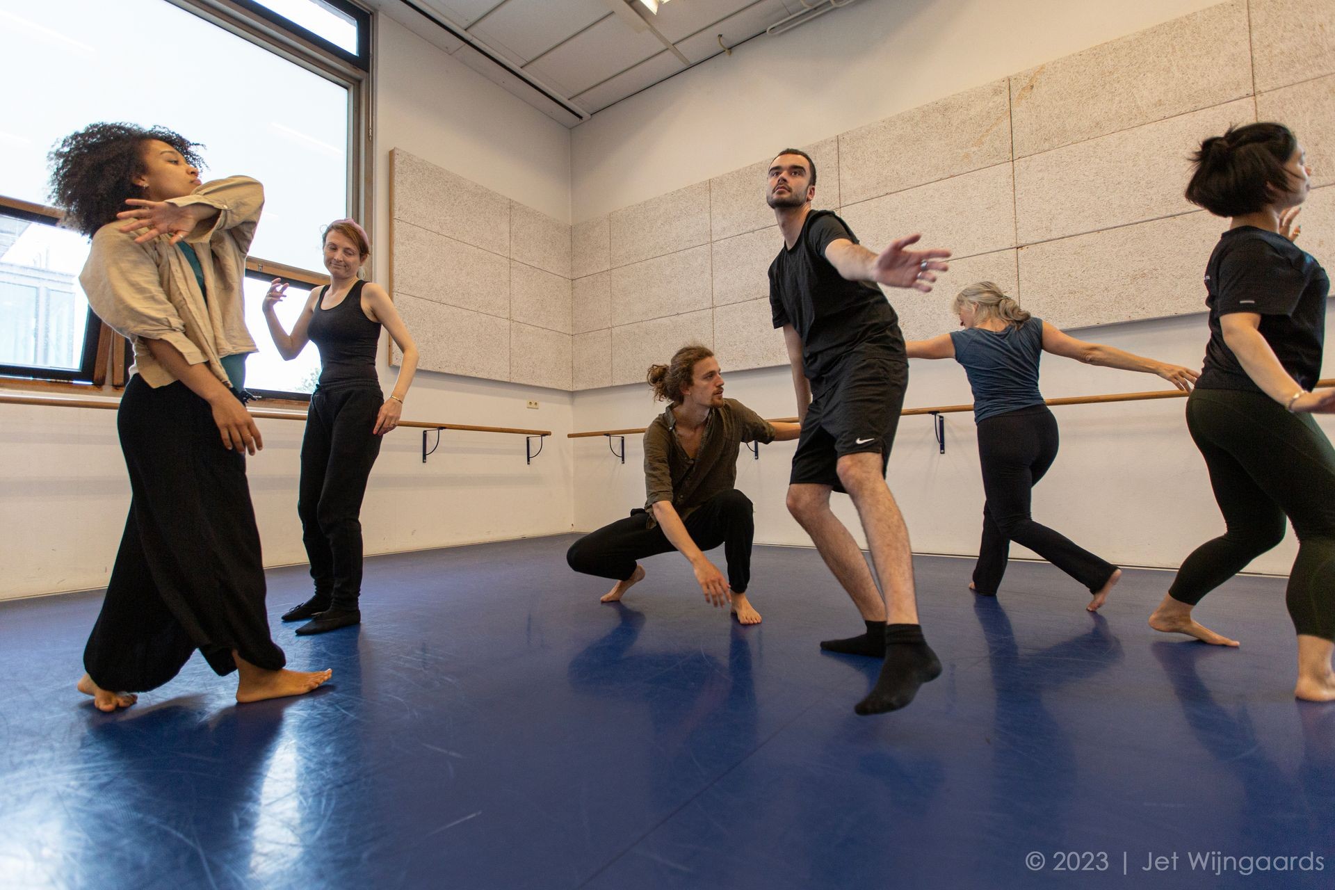 The Explore Spring Trajectory about Embodied Wisdom. Connecting in a group through free movement and dance.